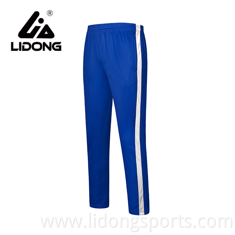 custom wholesale casual men's sports polyester track pants new design